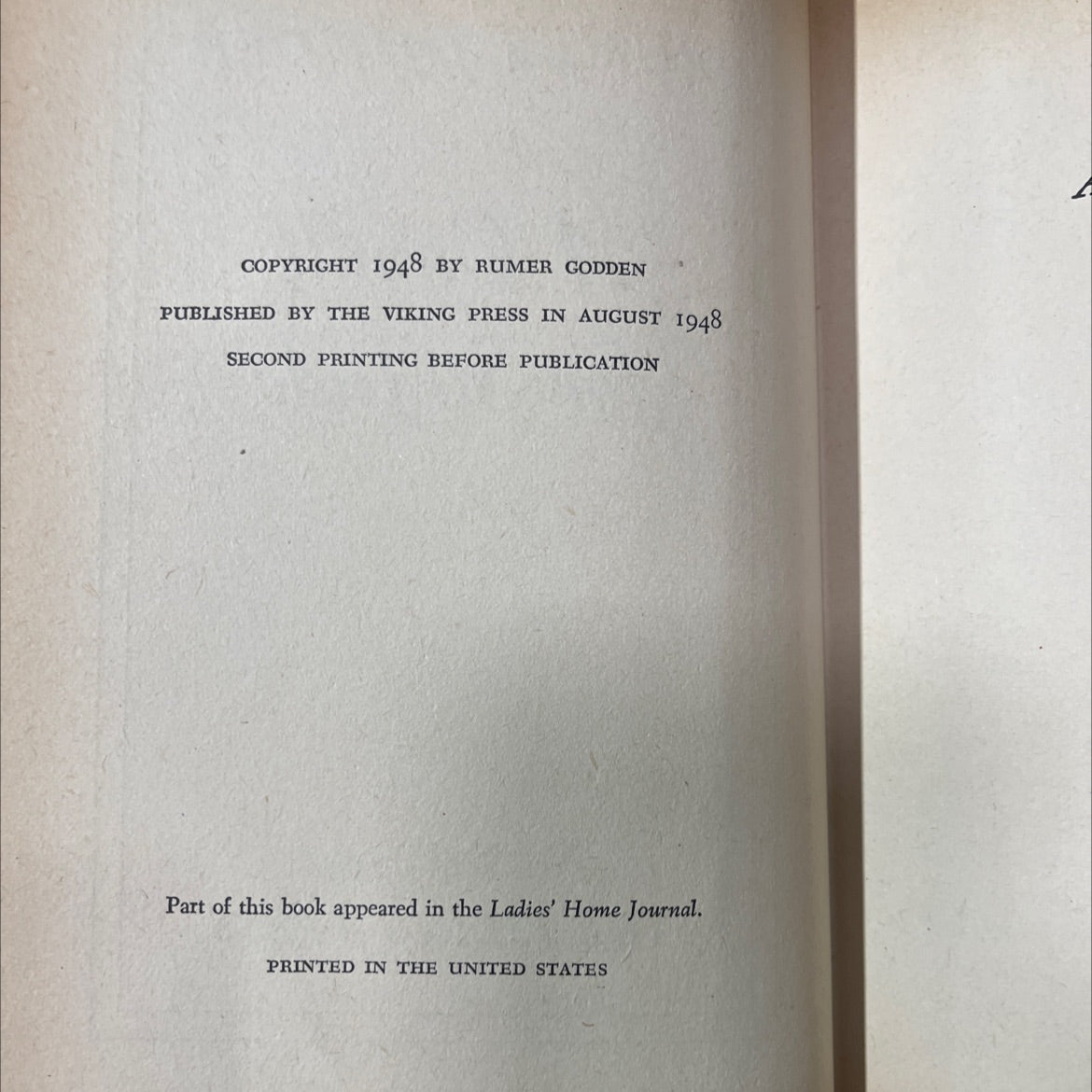 a candle for st. jude book, by rumer godden, 1948 Hardcover image 3