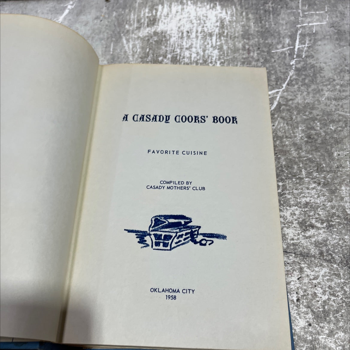 a casady cooks' book favorite cuisine compiled by casady mothers' club oklahoma city book, by unknown, 1958 Hardcover image 2