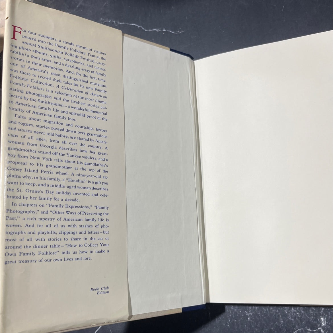 a celebration of american family folklore book, by unknown, 1982 Hardcover image 4