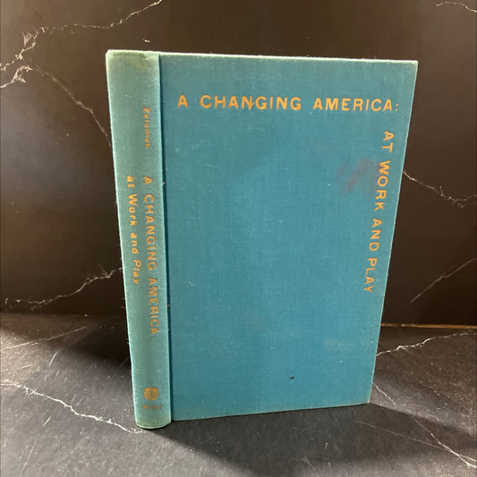 a changing america book, by a. w. zelomek, 1959 Hardcover image 1