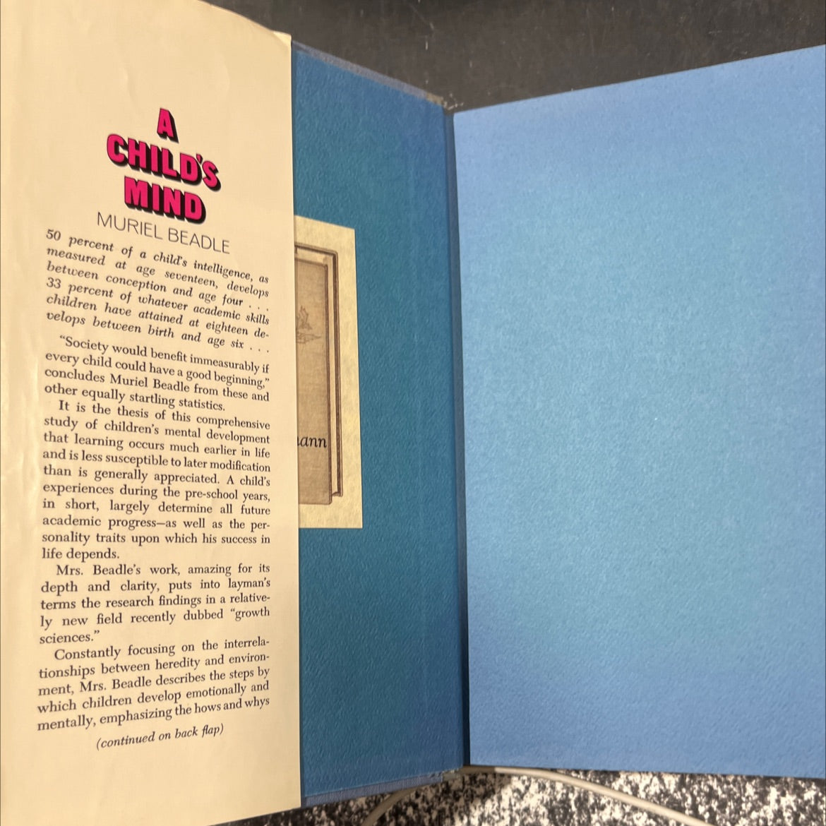 a child's mind how children learn during the critical years from birth to age five book, by muriel beadle, 1970 image 4