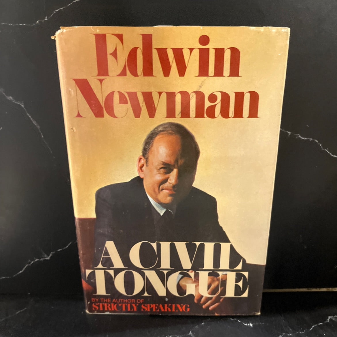 a civil tongue book, by edwin newman, 1976 Hardcover image 1