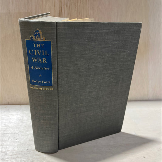 SIGNED a civil war a narrative fort sumter to perryville book, by shelby foote, 1958 Hardcover, First Edition, Rare, image 1