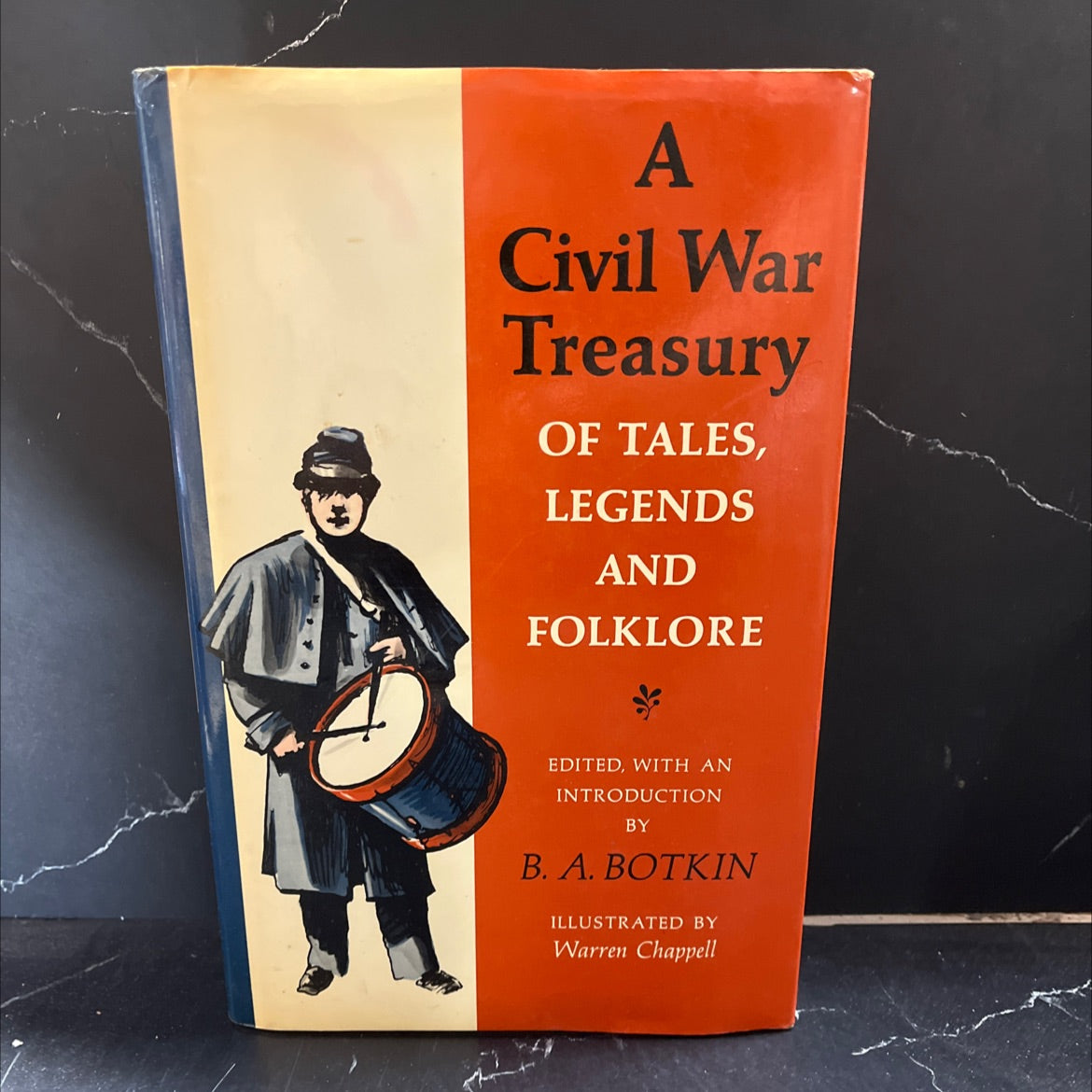 a civil war treasury of tales, legends and folklore book, by b. a. botkin, 1960 Hardcover image 1