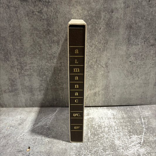 a collection of early american almanacs book, by unknown, 1986 Hardcover image 1