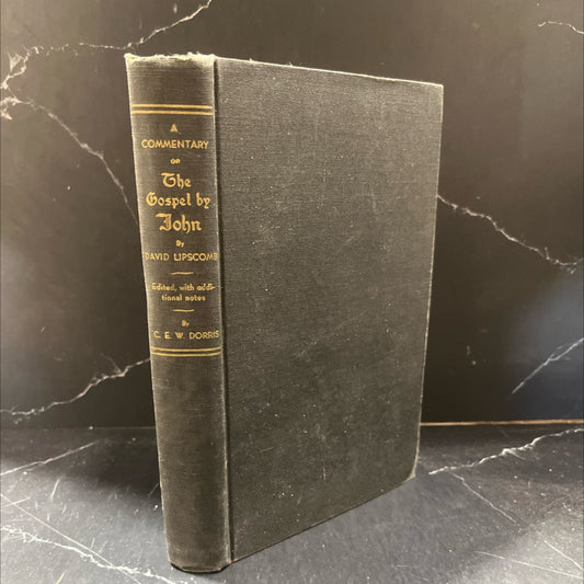 a commentary on the gospel by john book, by david lipscomb, 1950 Hardcover image 1