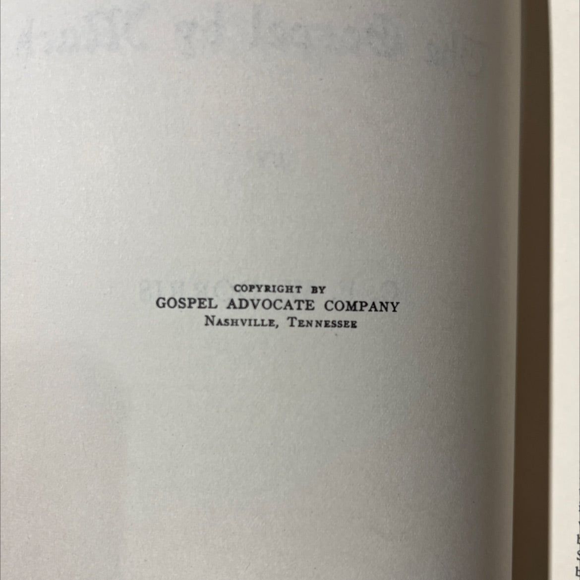 a commentary on the gospel by mark book, by c. e. w. doris, 1950 Hardcover image 3