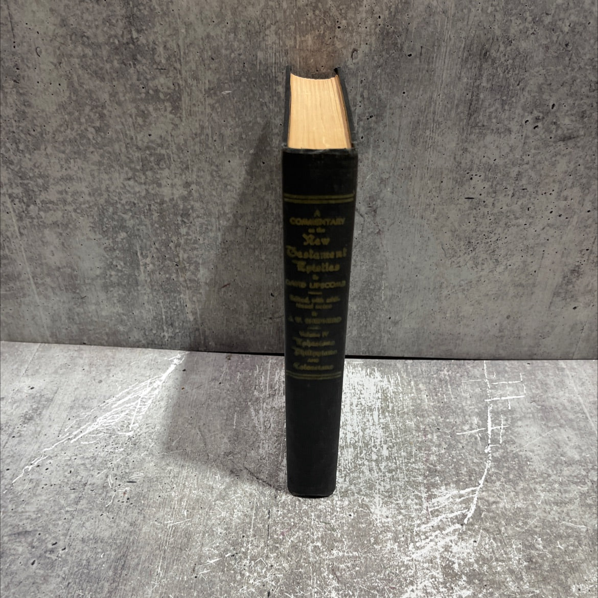 a commentary on the new testament epistles book, by david lipscomb, 1952 Hardcover image 4