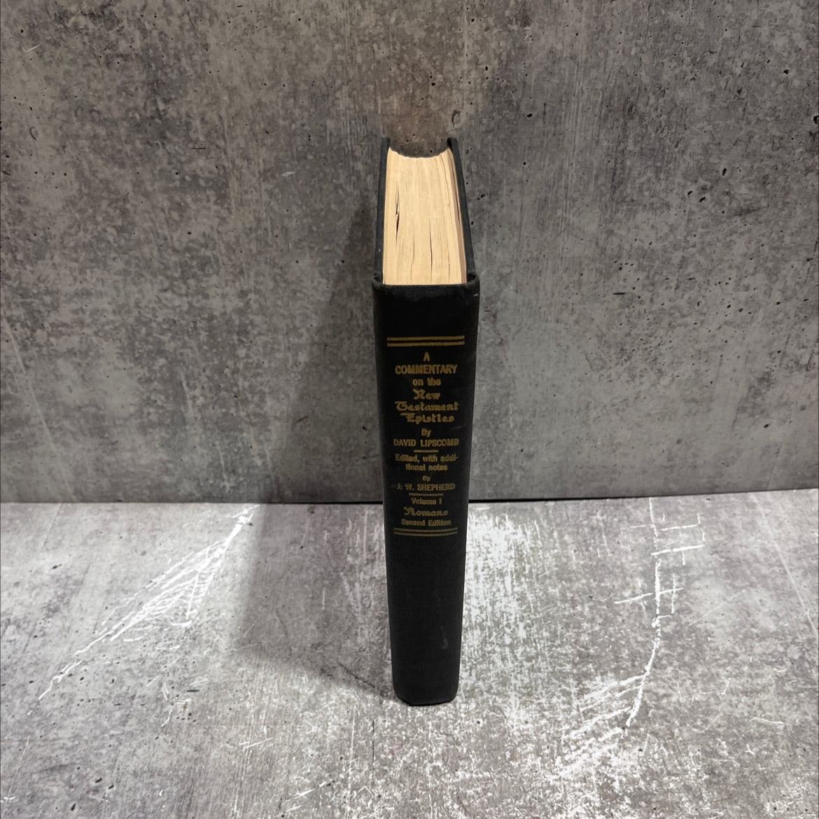 a commentary on the new testament epistles book, by david lipscomb, 1959 Hardcover image 4