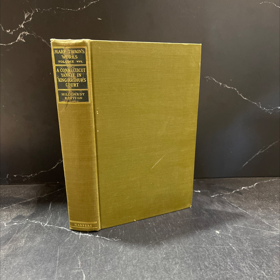 a connecticut yankee in king arthur's court book, by mark twain, 1906 Hardcover image 1