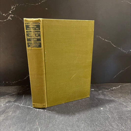 a connecticut yankee in king arthur's court book, by mark twain, 1906 Hardcover image 1