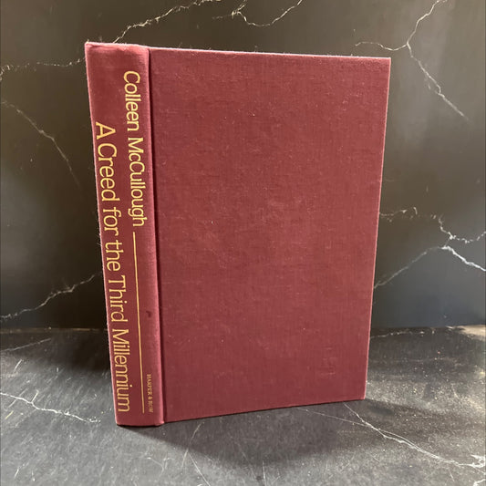 a creed for the third millennium book, by colleen mccullough, 1985 Hardcover image 1