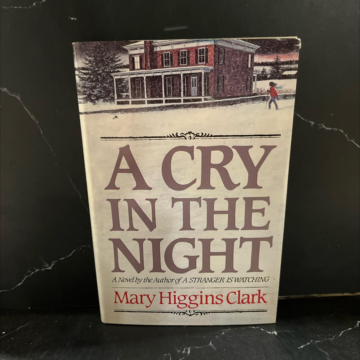 a cry in the night book, by mary higgins clark, 1982 Hardcover image 1
