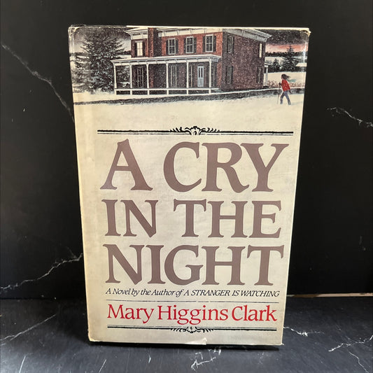 a cry in the night book, by mary higgins clark, 1982 Hardcover image 1