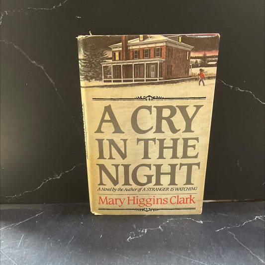 a cry in the night book, by Mary Higgins Clark, 1982 Hardcover image 1