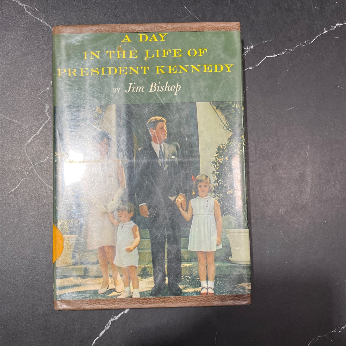 a day in the life of president kennedy book, by Jim Bishop, 1964 Hardcover image 1