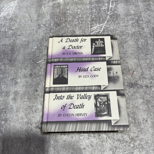 a death for a doctor book, by e.x. giroux, 1986 Hardcover image 1