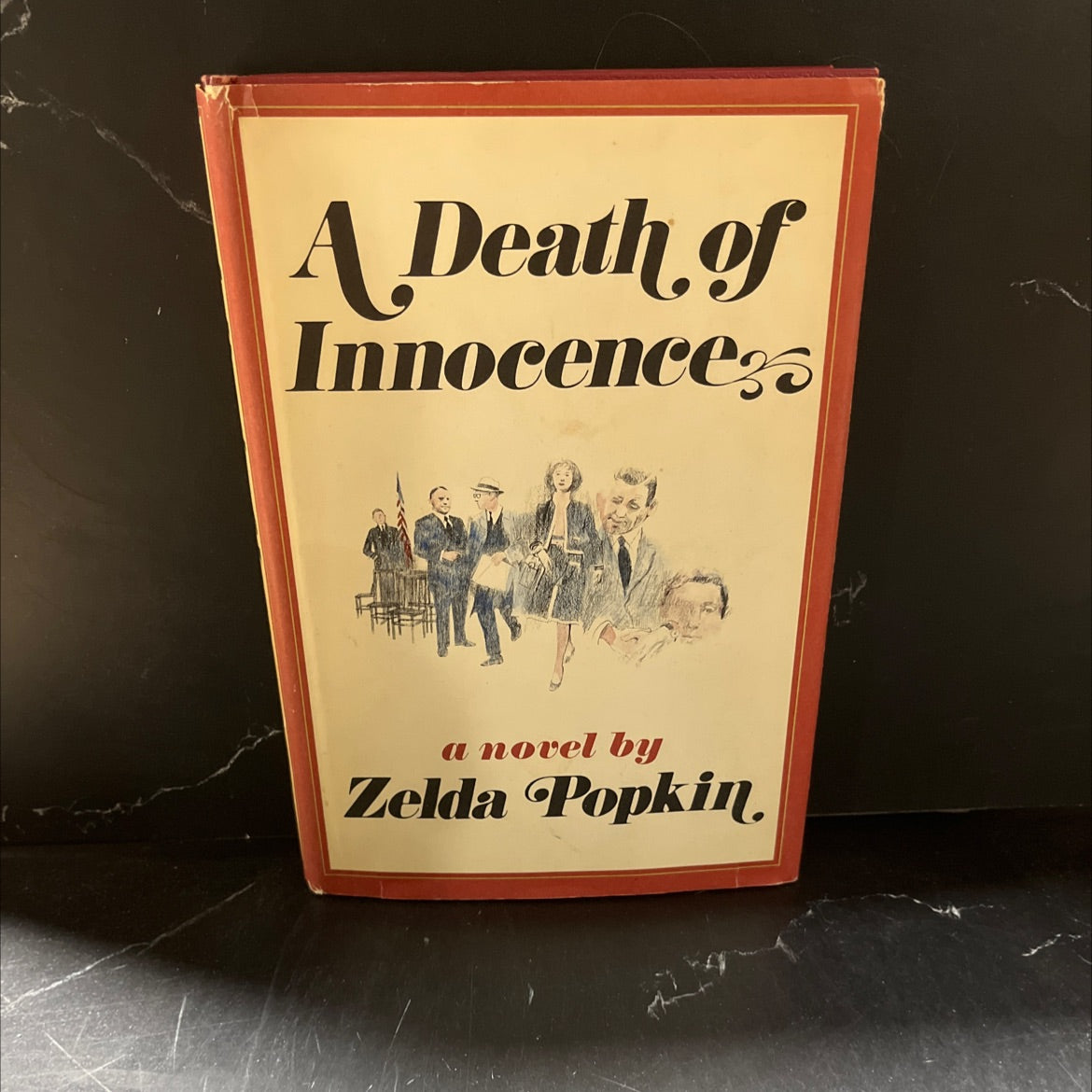 a death of innocence book, by zelda popkin, 1971 Hardcover image 1