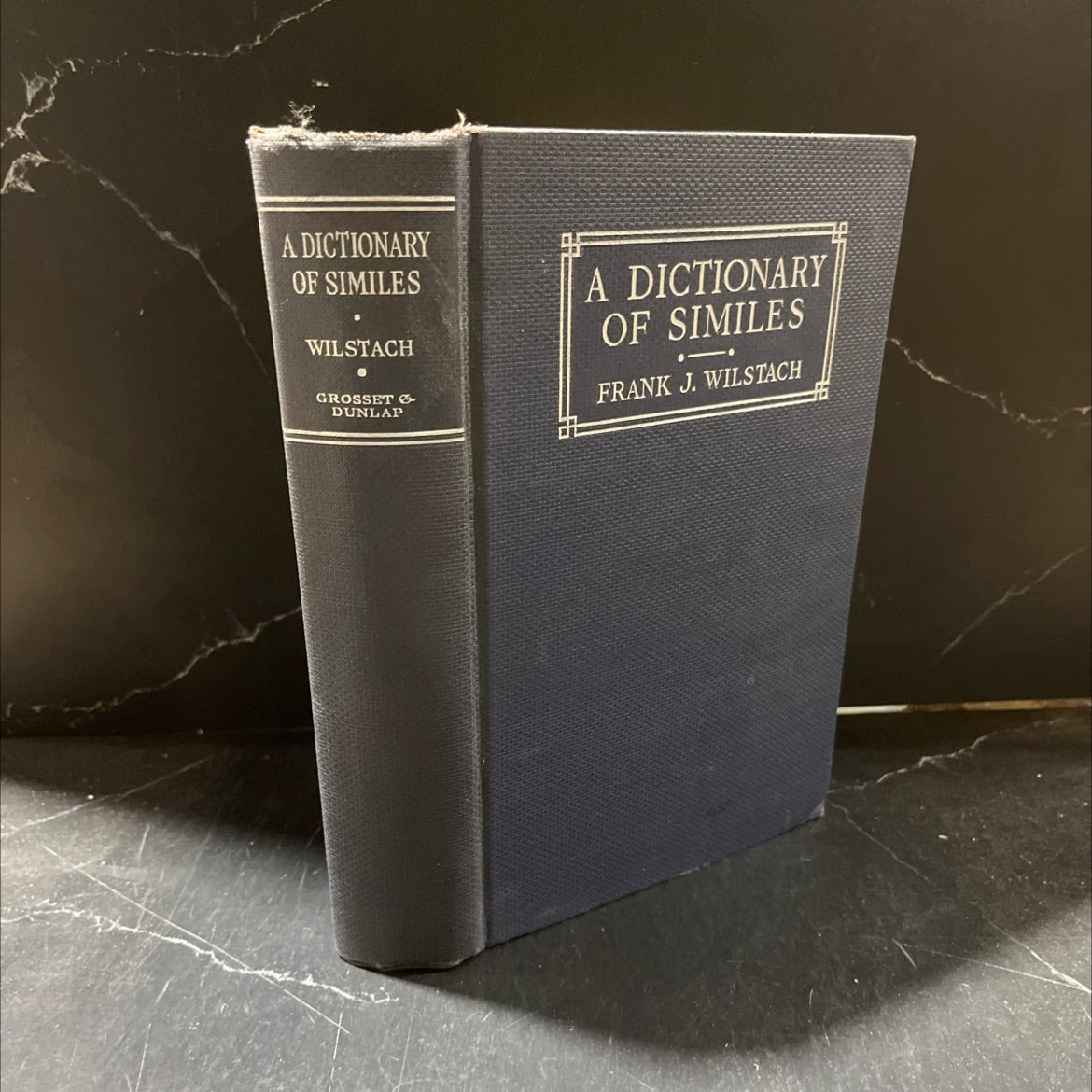 a dictionary of similes book, by frank j. wilstach, 1924 Hardcover image 1