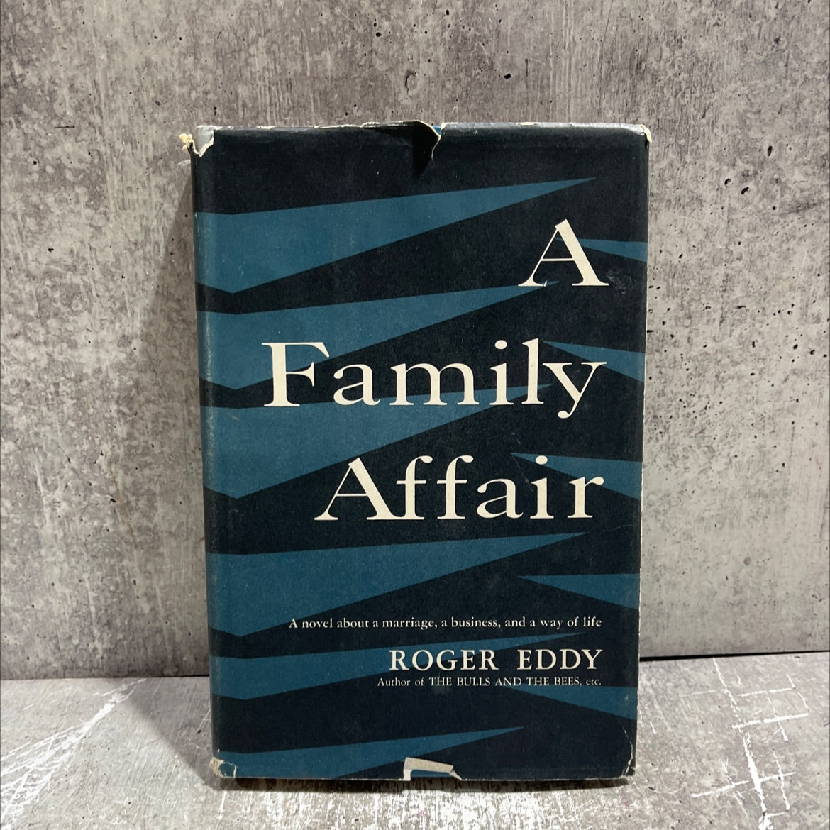 a family affair book, by roger eddy, 1958 Hardcover image 1