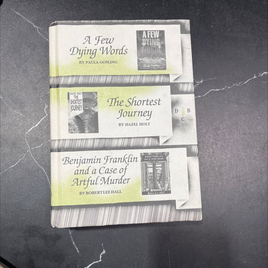 a few dying words book, by paula gosling, 1993 Hardcover image 1