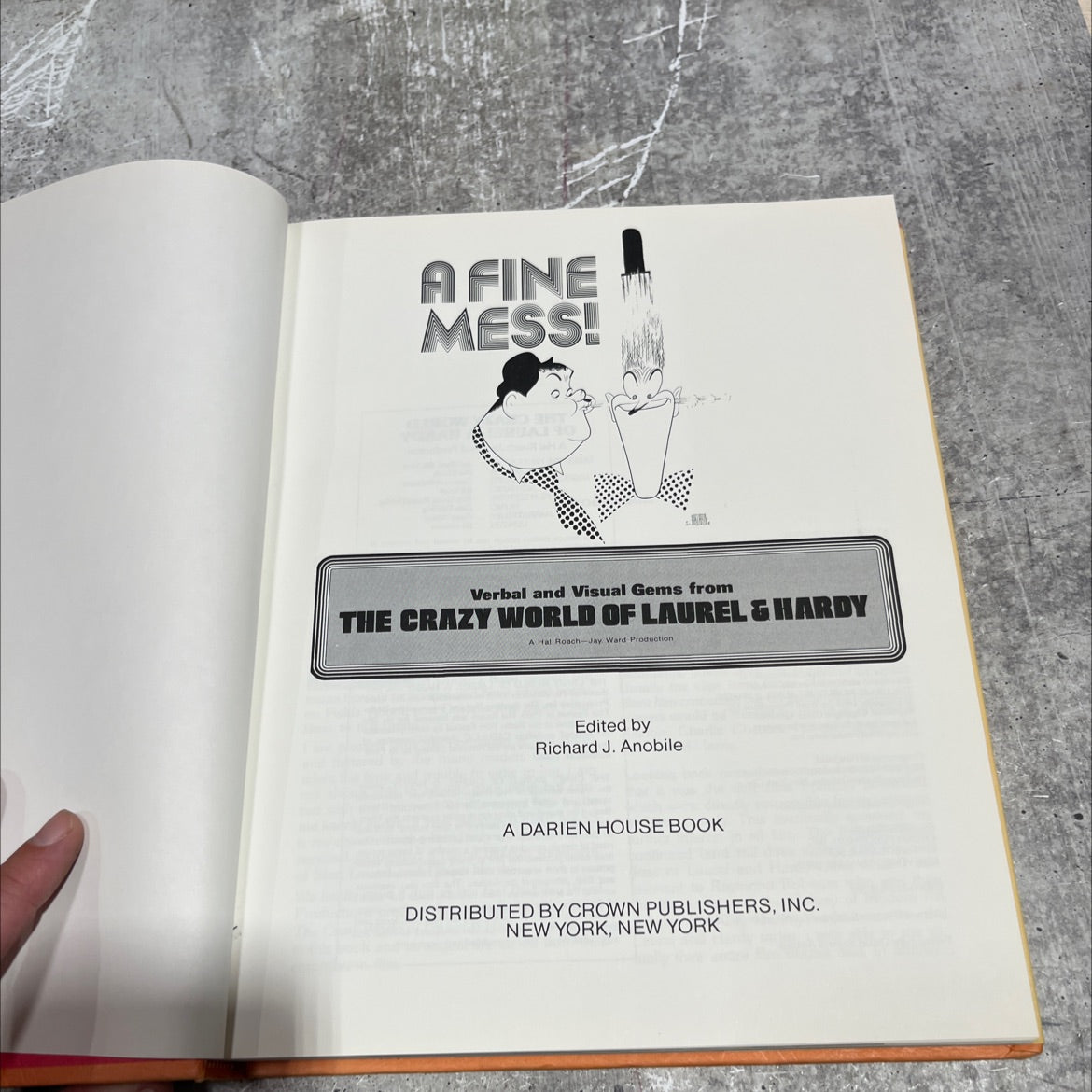 a fine mess! book, by richard j. anobile, 1975 Hardcover image 2