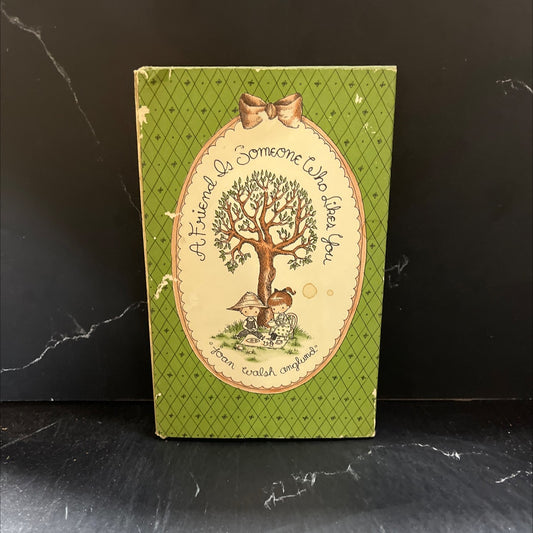 a friend is someone who likes you book, by joan walsh anglund, 1958 Hardcover image 1