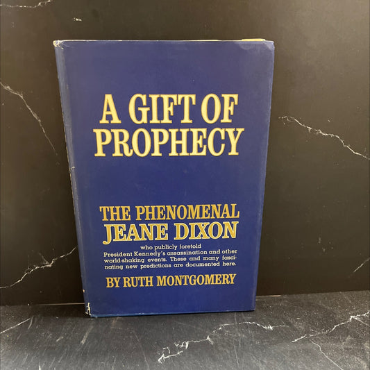 a gift of prophecy the phenomenal jeane dixon book, by ruth montgomery and jeane dixon, 1965 Hardcover image 1