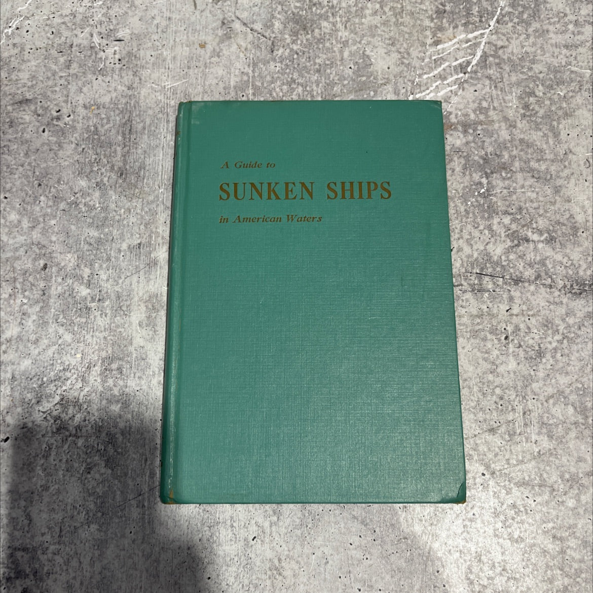 a guide to sunken ships in american waters book, by adrian l. lonsdale, h. r. kaplan, 1964 Hardcover image 1