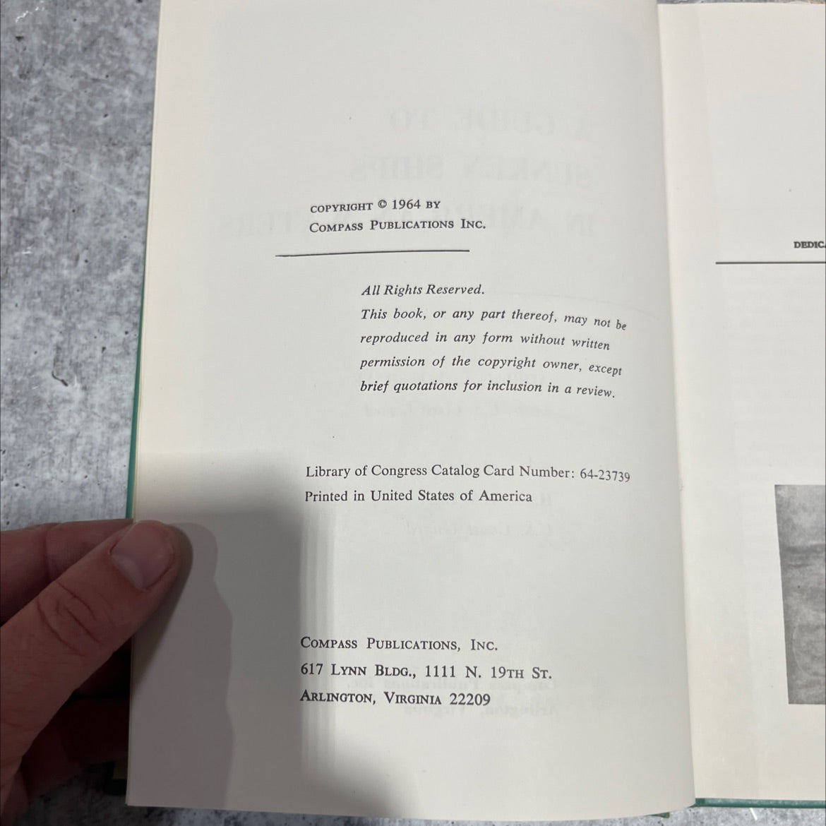a guide to sunken ships in american waters book, by adrian l. lonsdale, h. r. kaplan, 1964 Hardcover image 3