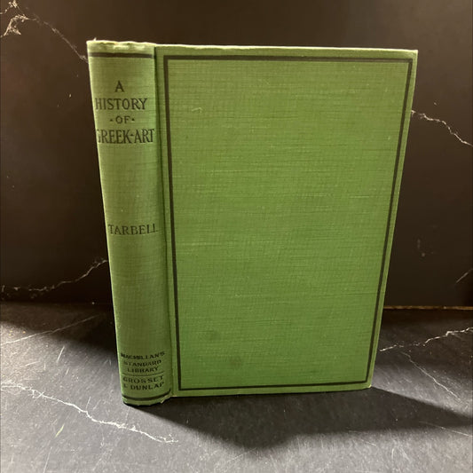 a history of greek art with an introductory chapter on art in egypt and mesopotamia book, by f. b. tarbell, 1966 image 1