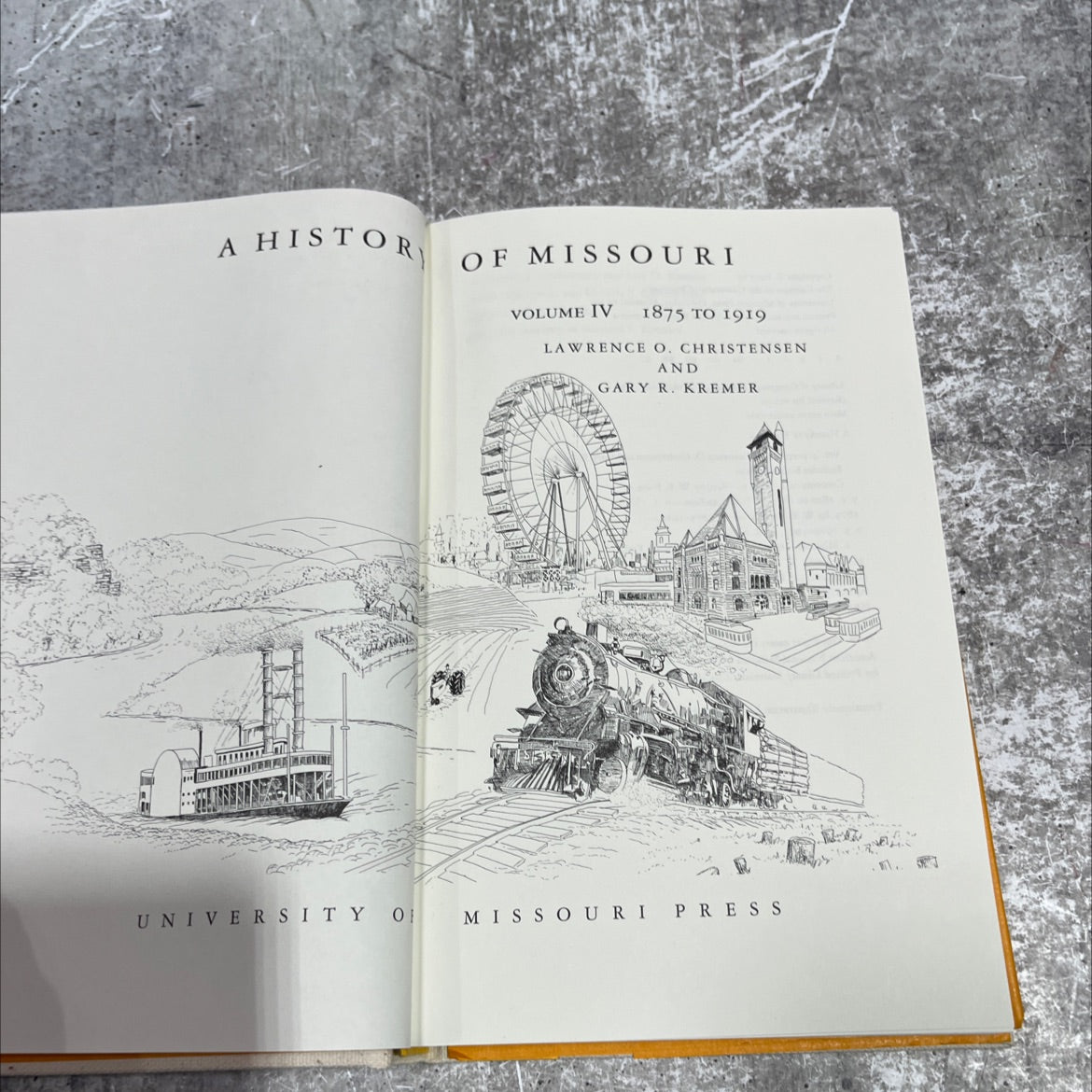 a history of missouri volume iv 1875 to 1919 book, by lawrence o. christensen and gary r. kremer, 1997 Hardcover image 2