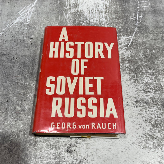 a history of soviet russia book, by georg von rauch, 1962 Hardcover image 1