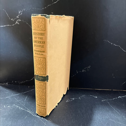 a history of the american people book, by woodrow wilson, 1931 Hardcover image 1