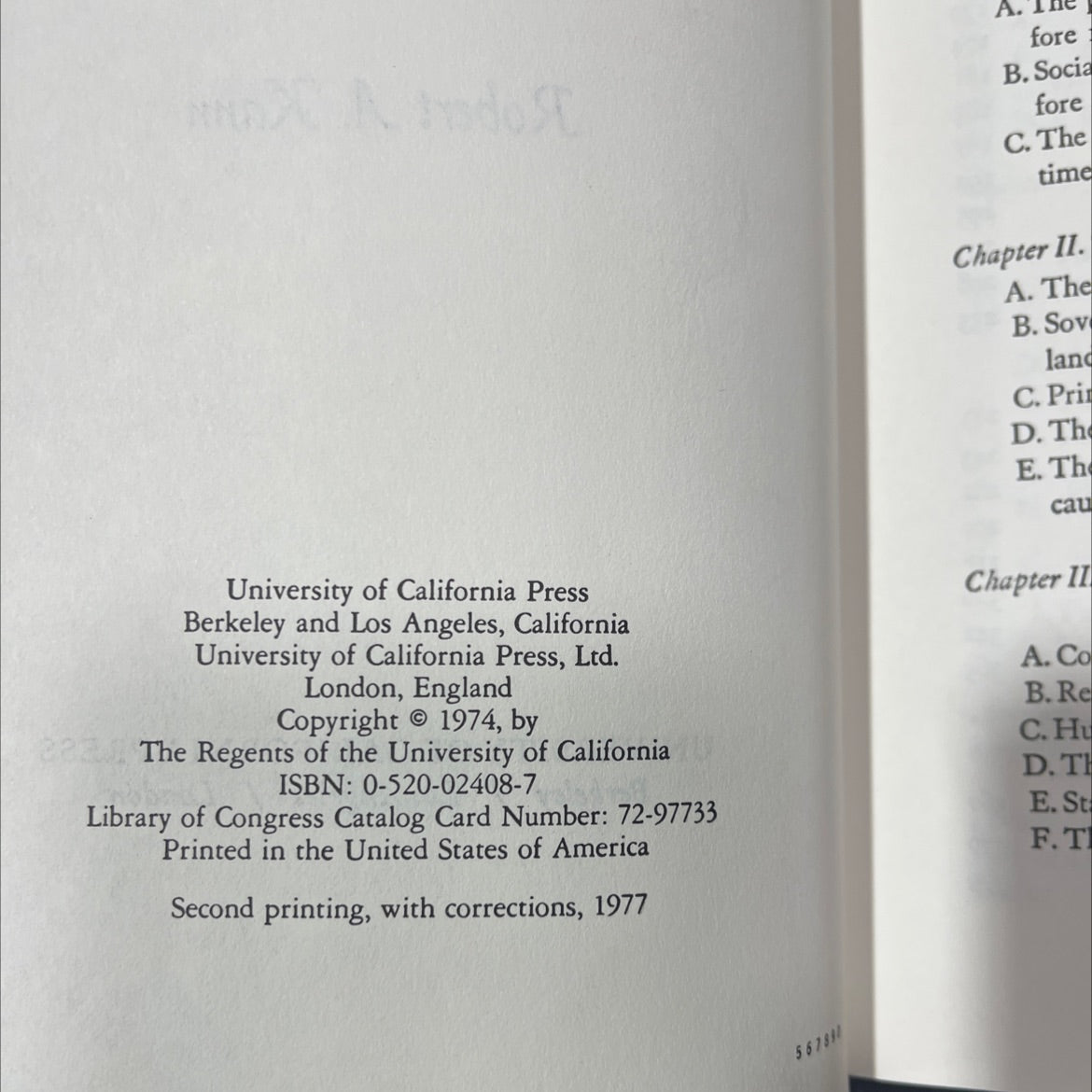 a history of the habsburg empire 1526-1918 book, by robert a. kann, 1977 Hardcover image 3