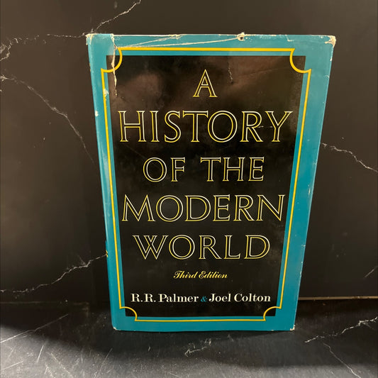 a history of the modern world book, by r. r. palmer and joel colton, 1965 Hardcover image 1