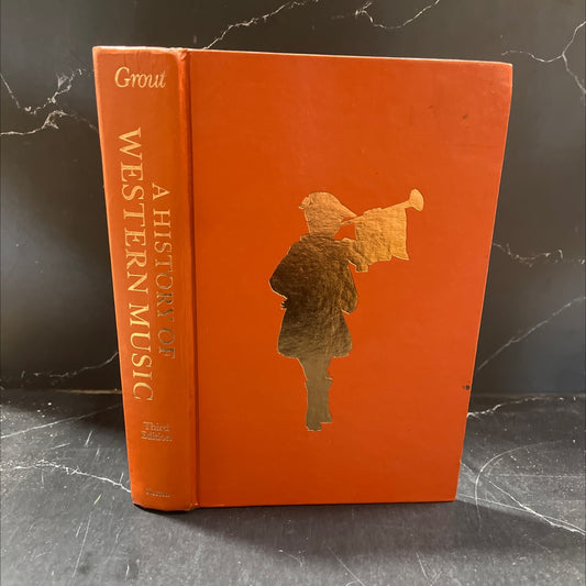 a history of western music book, by donald jay grout, claude v. palisca, 1980 Hardcover image 1