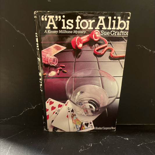 a is for alibi book, by sue grafton, 1982 Hardcover image 1
