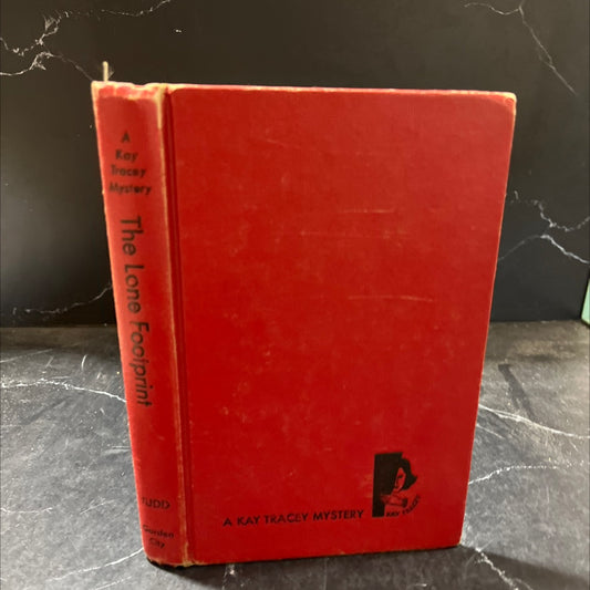 a kay tracey mystery the lone footprint book, by frances k. judd, 1952 Hardcover image 1