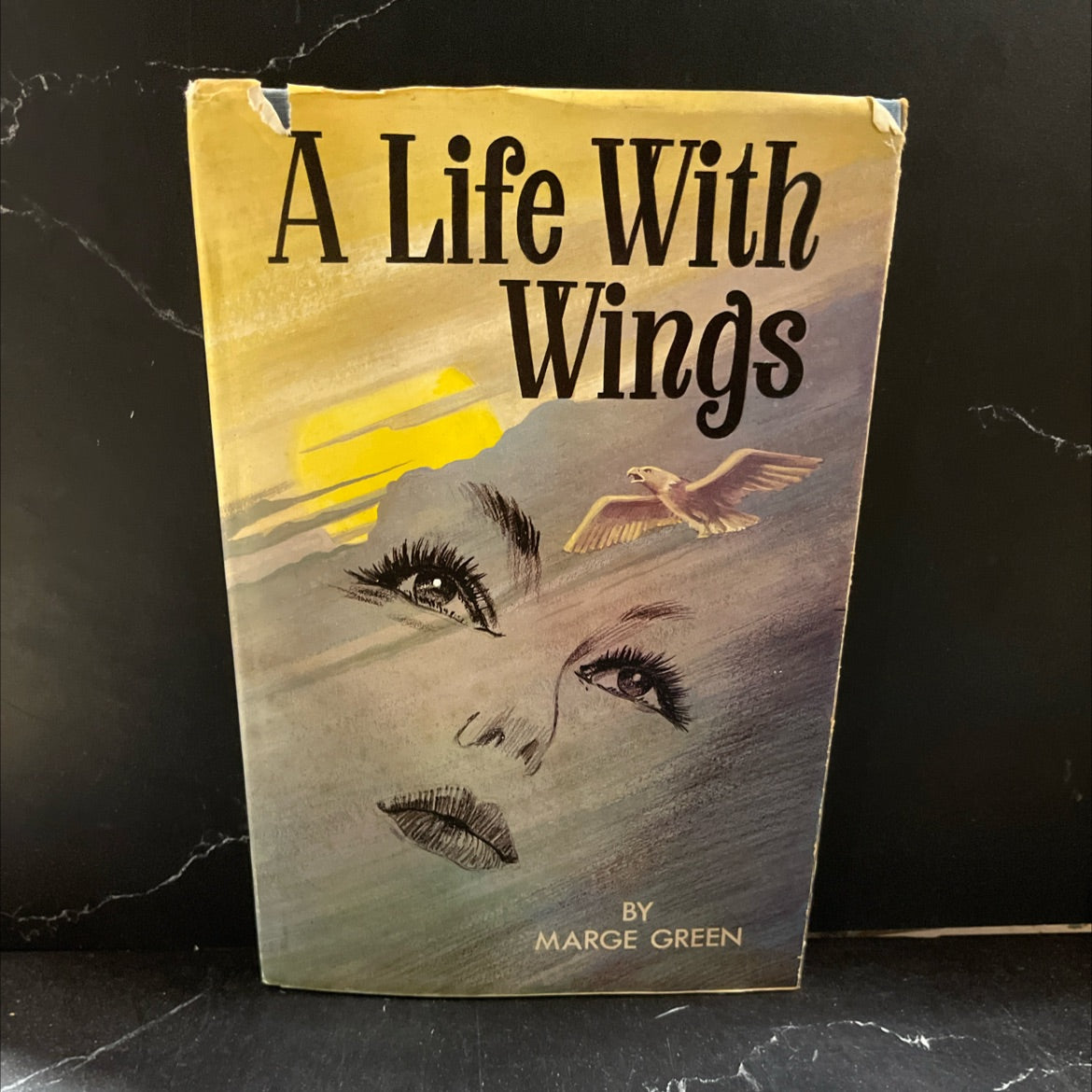 a life with wings book, by Marge Green, 1966 Hardcover image 1