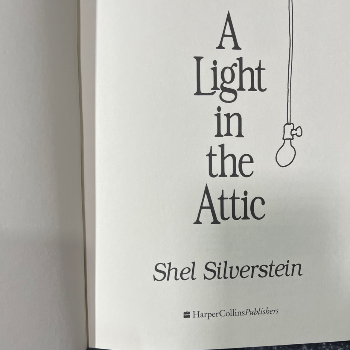 a light in the attic book, by shel silverstein, 1981 Hardcover image 2