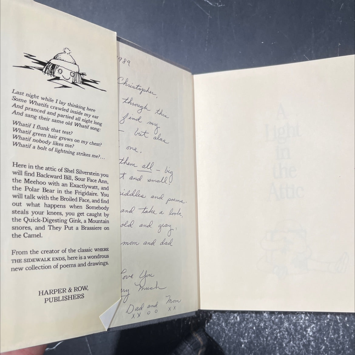 a light in the attic book, by shel silverstein, 1981 Hardcover image 4