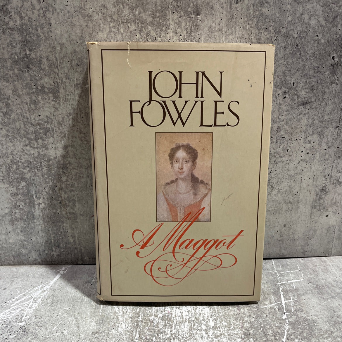 a maggot book, by john fowles, 1985 Hardcover image 1