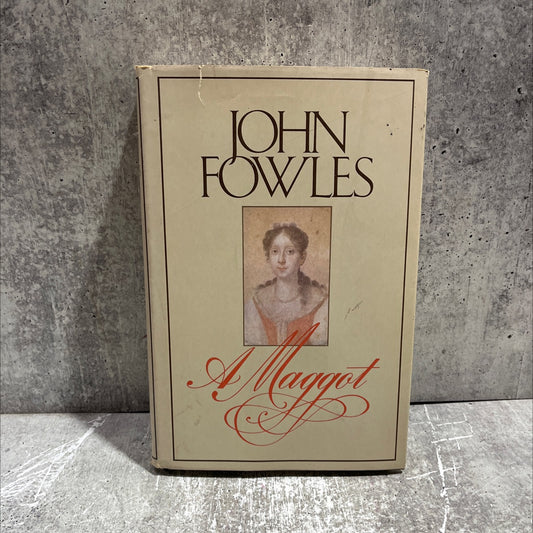 a maggot book, by john fowles, 1985 Hardcover image 1