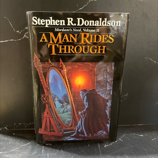 a man rides through book, by stephen r. donaldson, 1987 Hardcover image 1