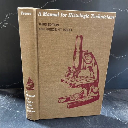 a manual for histologic technicians book, by ann preece, 1972 Hardcover image 1