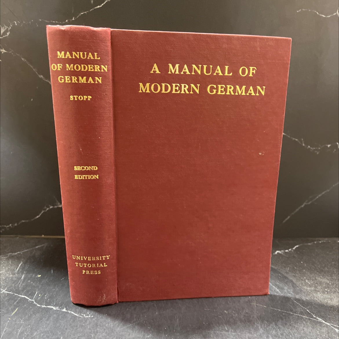 a manual of modern german book, by frederick j. stopp, 1960 Hardcover image 1