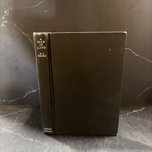 a map of life book, by f. j. sheed, 1934 Hardcover image 1