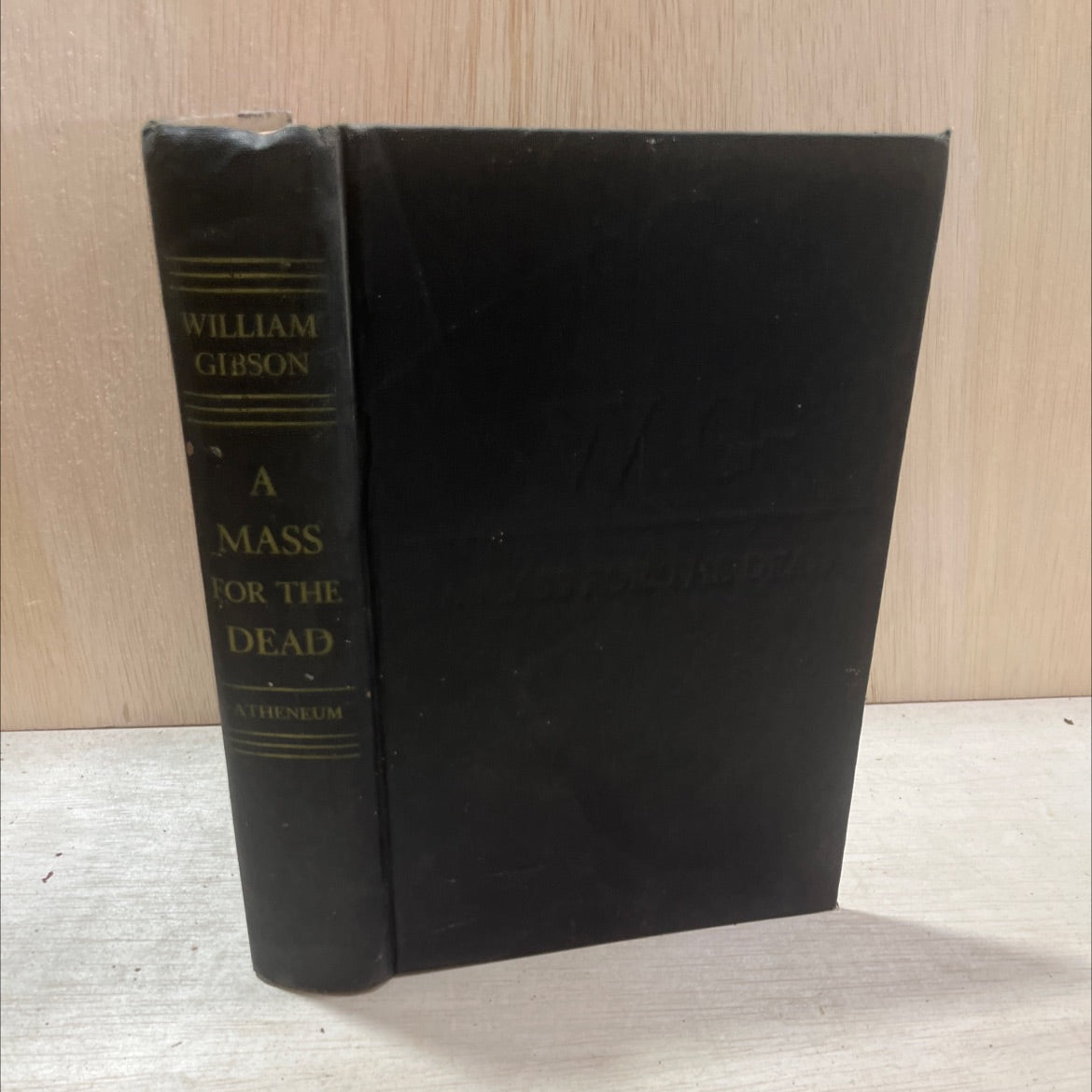 a mass for the dead book, by william gibson, 1968 Hardcover, Vintage image 1