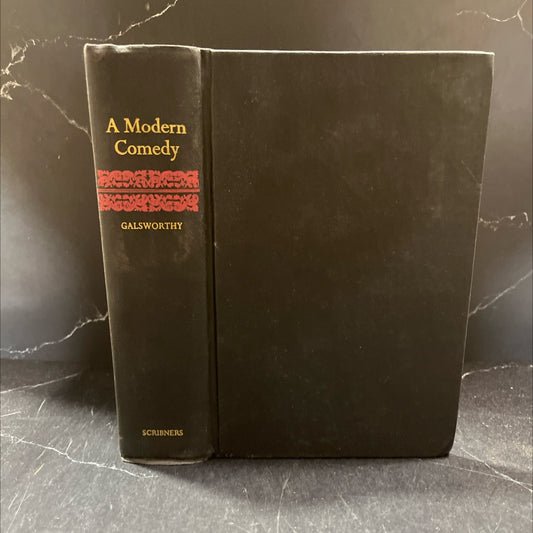 a modern comedy book, by john galsworthy, 1956 Hardcover image 1